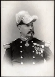 Porträt von Edouard Ferdinand Jamont (1831-1918), französischer General